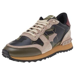 Rockstud Camo Sneakers
